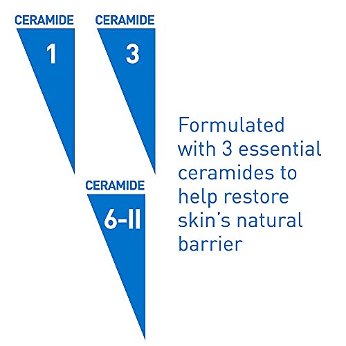 CeraVe - Crema hidratante para limpiar espuma, removedor de maquillaje, lavado facial para piel seca, limpiador facial espumoso con ácido hialurónico, piel normal a seca, sin fragancia y no