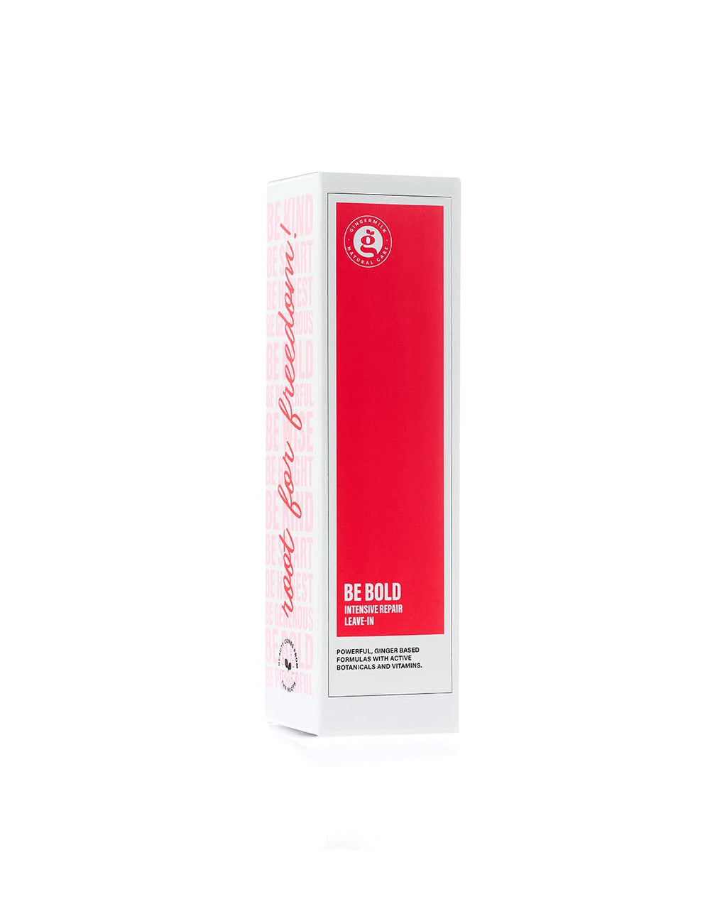 GINGER MILK - Leave-in Crema de peinado para reparación intensiva sin enjuague para cabello seco dañado por tintes, procesos químicos, secadores de pelo y herramientas de peinado en caliente | BE BOLD