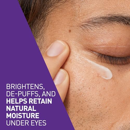 CeraVe -  Crema para ojos con vitamina C renovadora para la piel, vitamina C, ácido hialurónico, ceramidas y cafeína, crema debajo de los ojos para ojeras e hinchazón, sin fragancia y probada porbada por oftalmólogos, 0.5 Fl. Oz