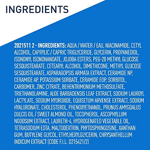 CeraVe - Crema reparadora para ojos, crema para bolsas y ojeras, con ácido hialurónico + niacinamida + complejo botánico marino, sin aceite y probada por oftalmólogos.