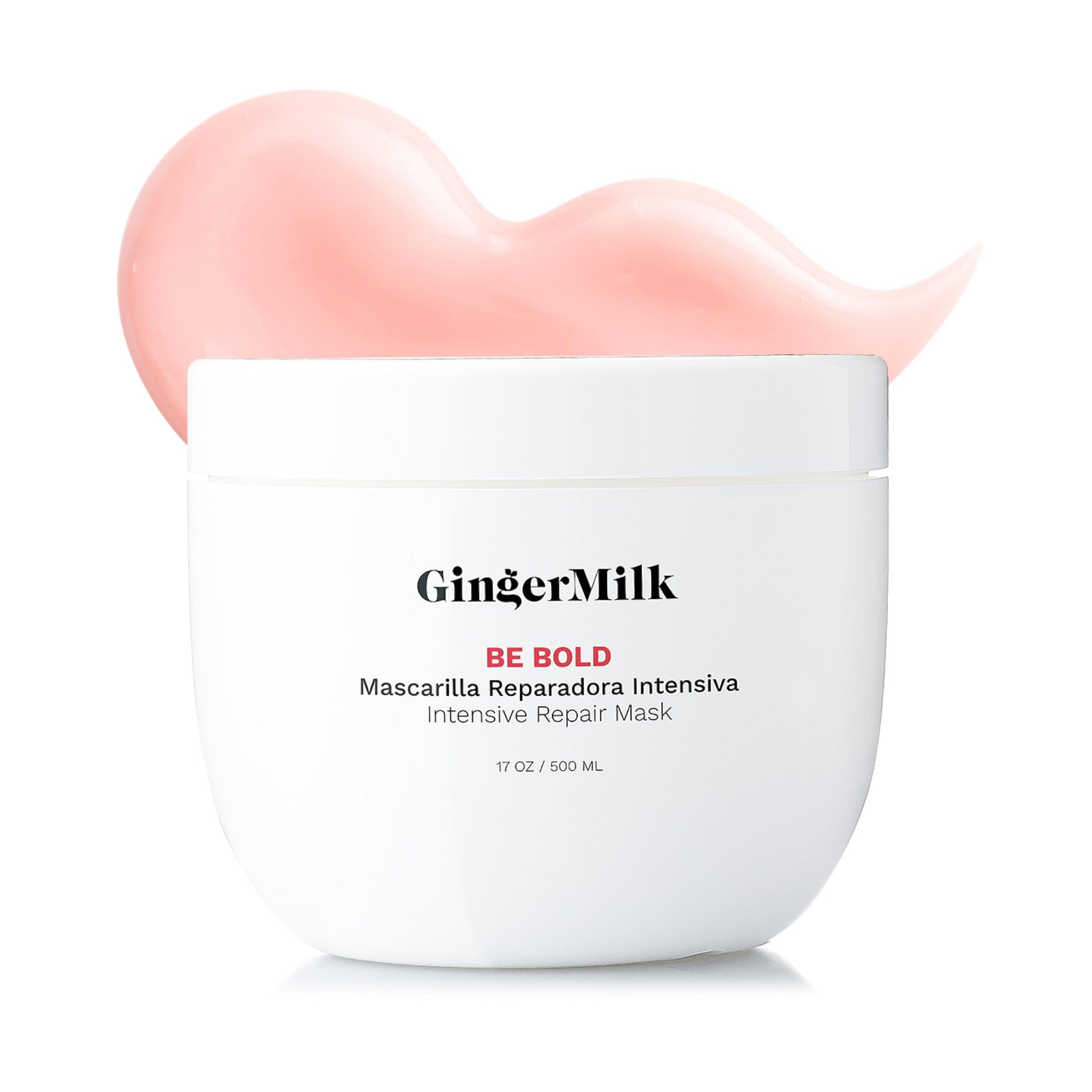 Mascarilla reparadora intensiva para cabello seco y dañado debido a la coloración, procesos químicos, herramientas de peinado caliente y secadores | BE BOLD