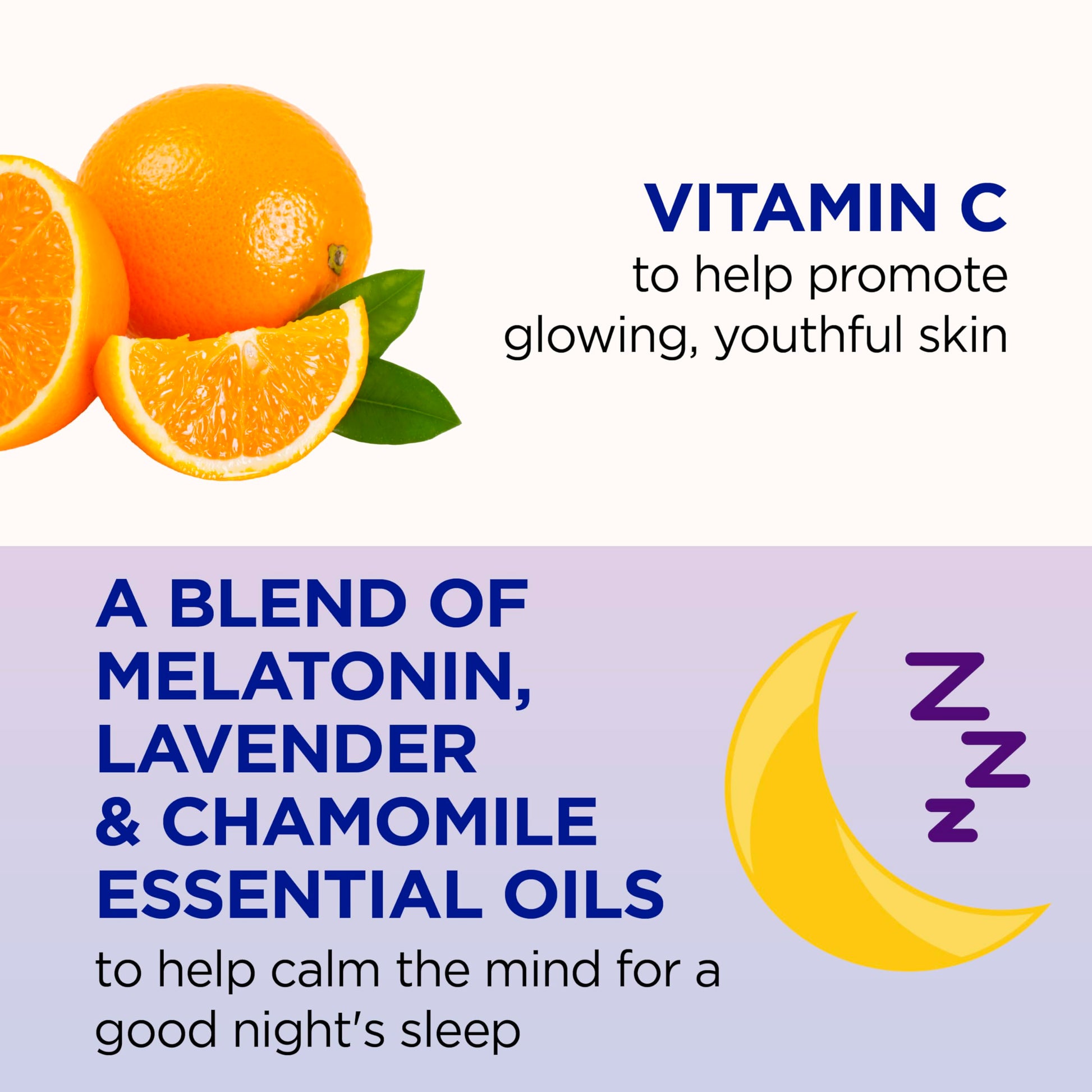 Dr Teal's - Gel de baño con sal pura de Epsom, diurno/nocturno con vitamina C y mezcla para dormir, 24 onzas líquidas (paquete de 2)
