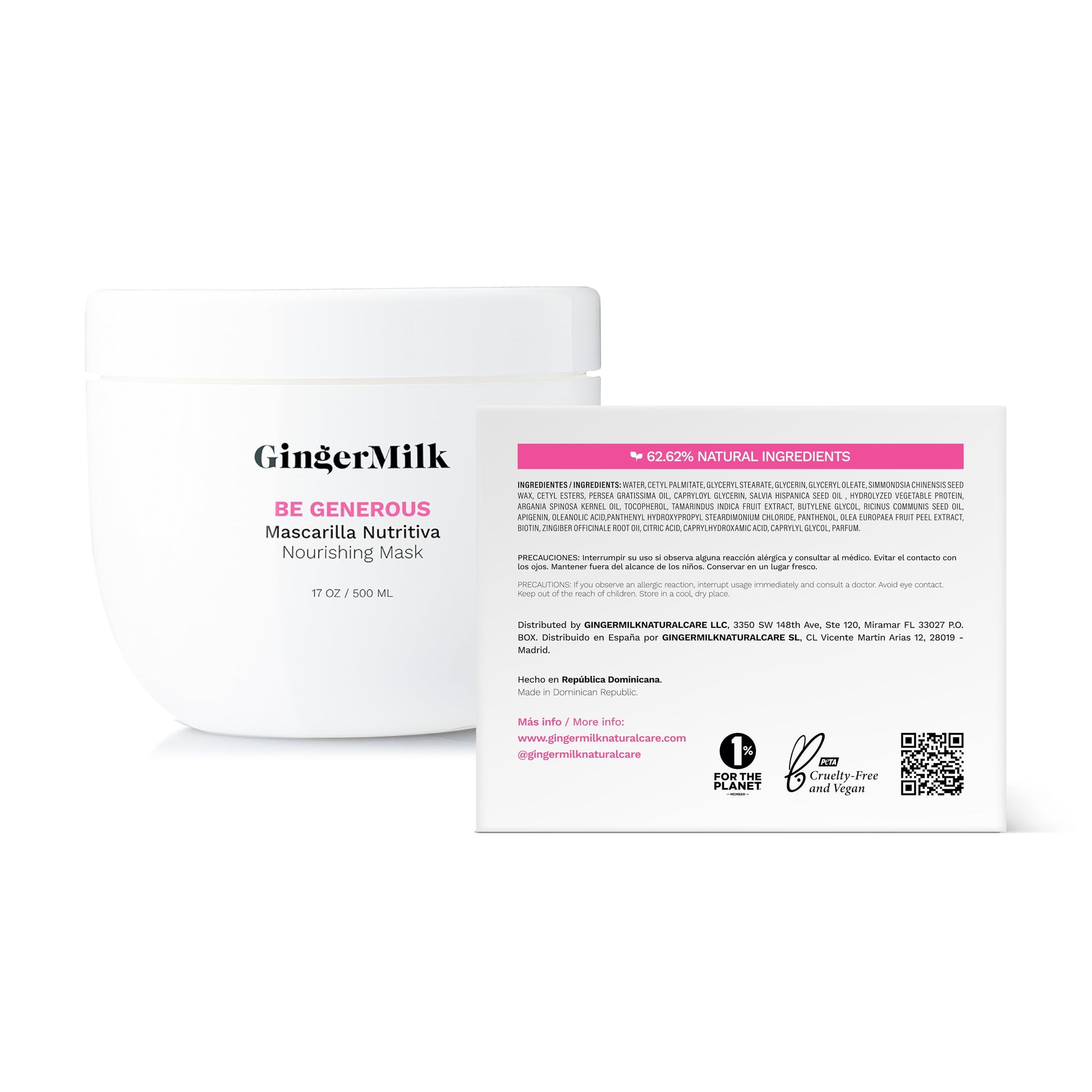 Ginger Milk - Kit de rutina de cuidado del cabello para mujeres | Sistema de reparación y nutrición del cabello a base de jengibre de 6 pasos | Crecimiento, brillo, control del encrespamiento y nutrición profunda |