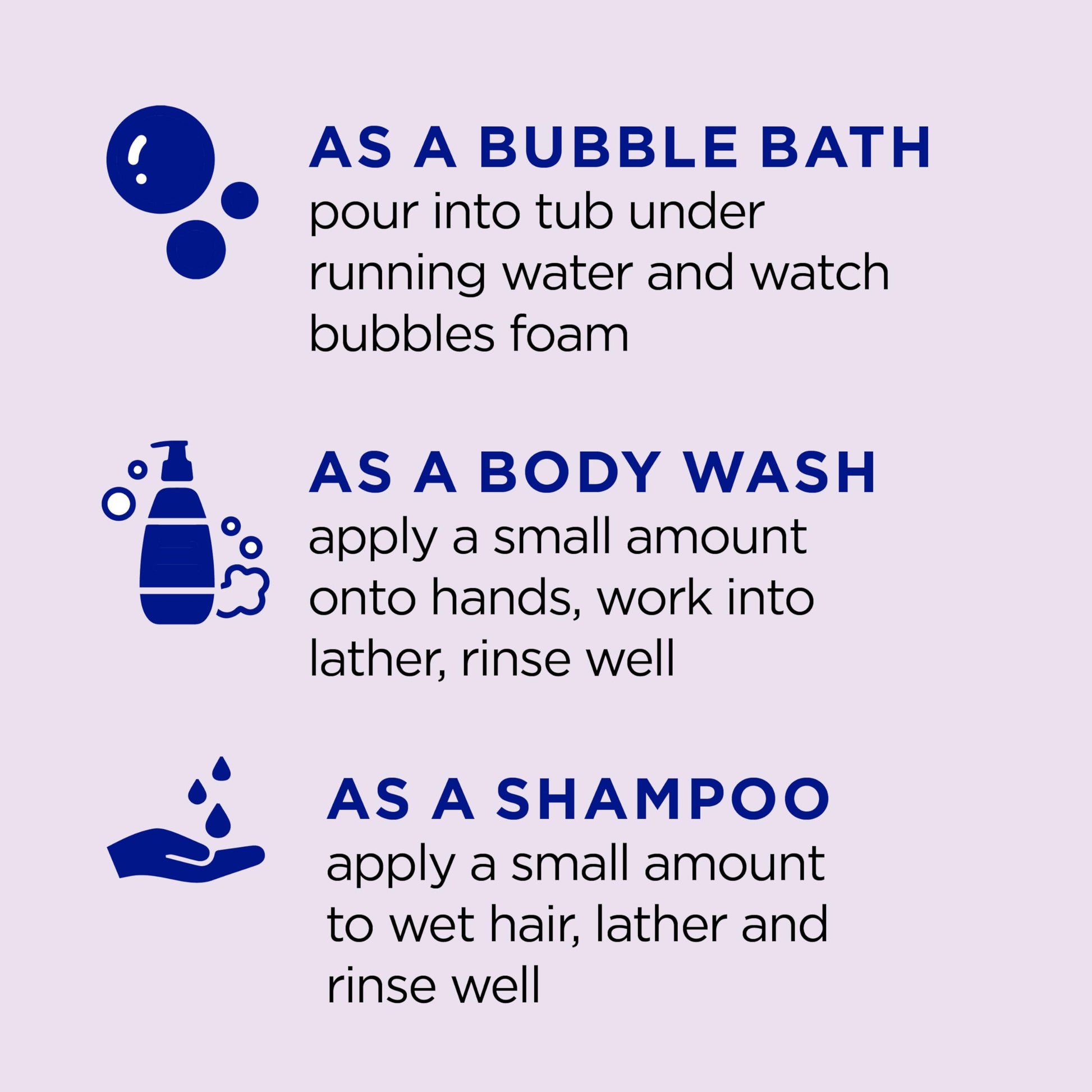 Dr Teal's - Baño de sueño 3 en 1 para niños: baño de burbujas, gel de baño corporal y champú con melatonina y aceite esencial, 20 onzas líquidas (paquete de 3)