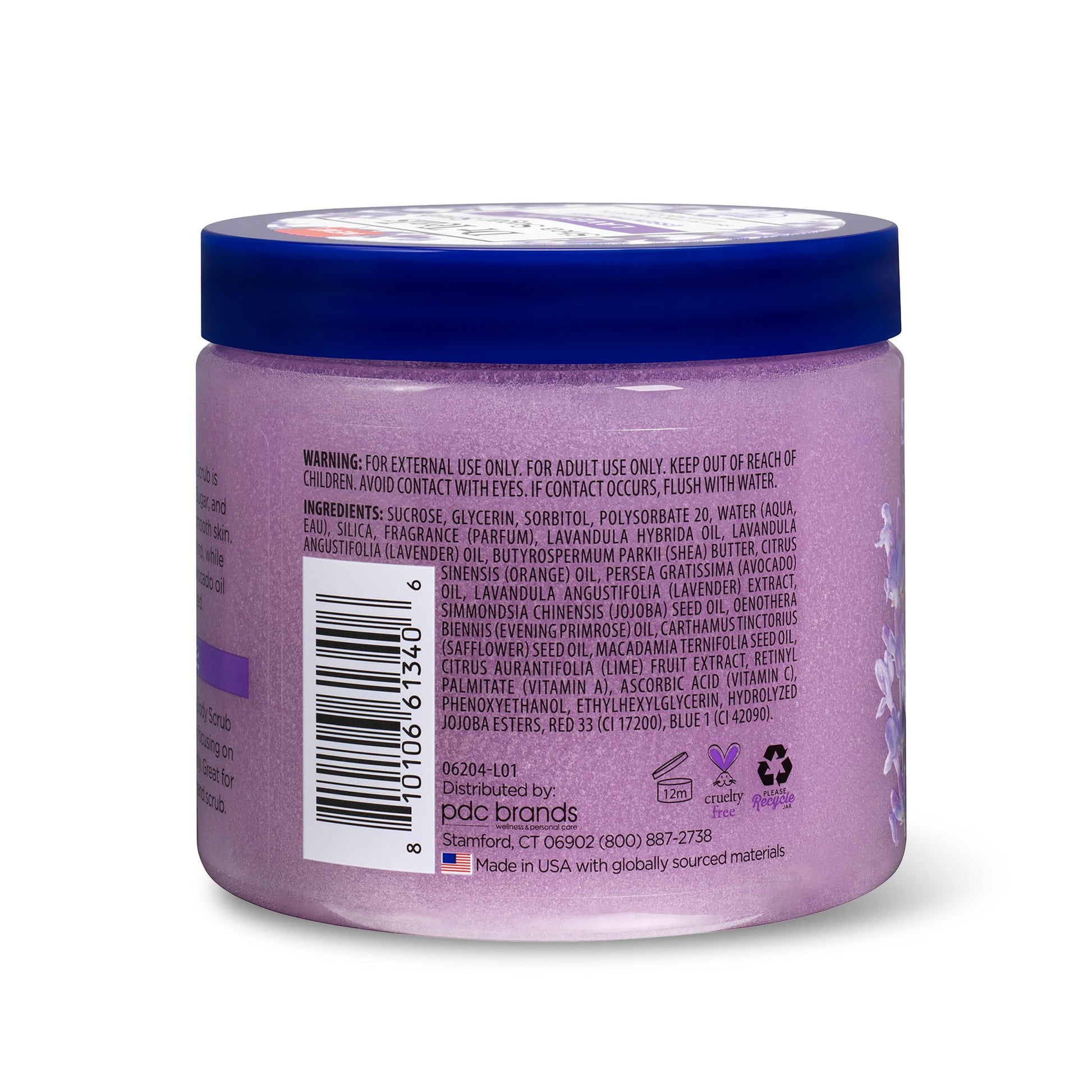 Dr Teal's - Exfoliante de azúcar de karité, aceites esenciales de lavanda, 19 onzas (paquete de 3)