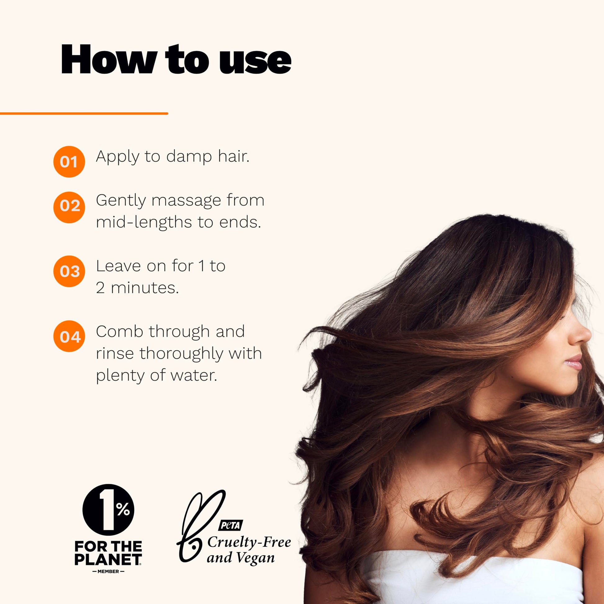 Ginger Milk -  Acondicionador BE HONEST para todo tipo de cabello. Rico en activos botánicos y vitaminas para una flexibilidad y brillo óptimos. (8.5 fl oz.)