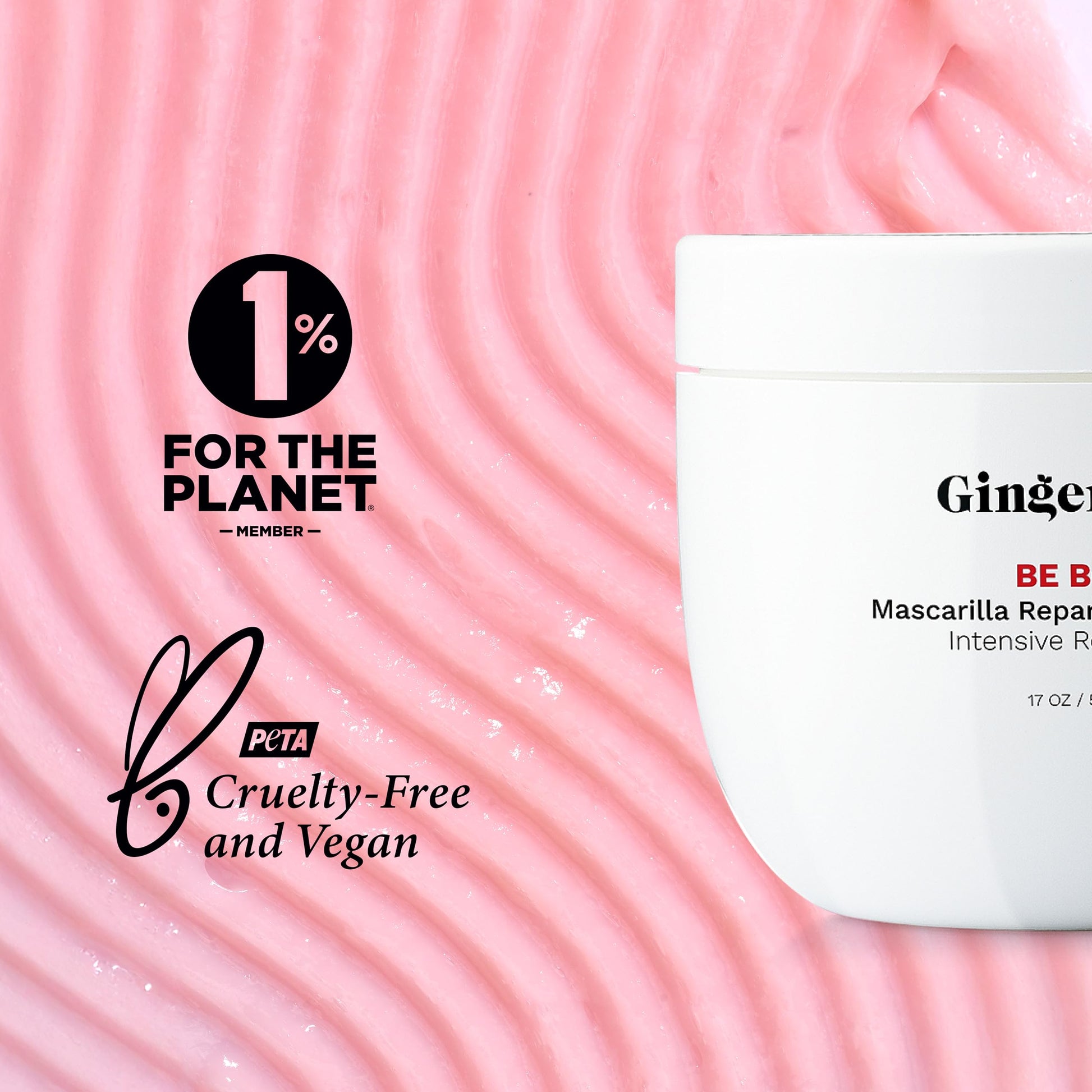 Mascarilla reparadora intensiva para cabello seco y dañado debido a la coloración, procesos químicos, herramientas de peinado caliente y secadores | BE BOLD