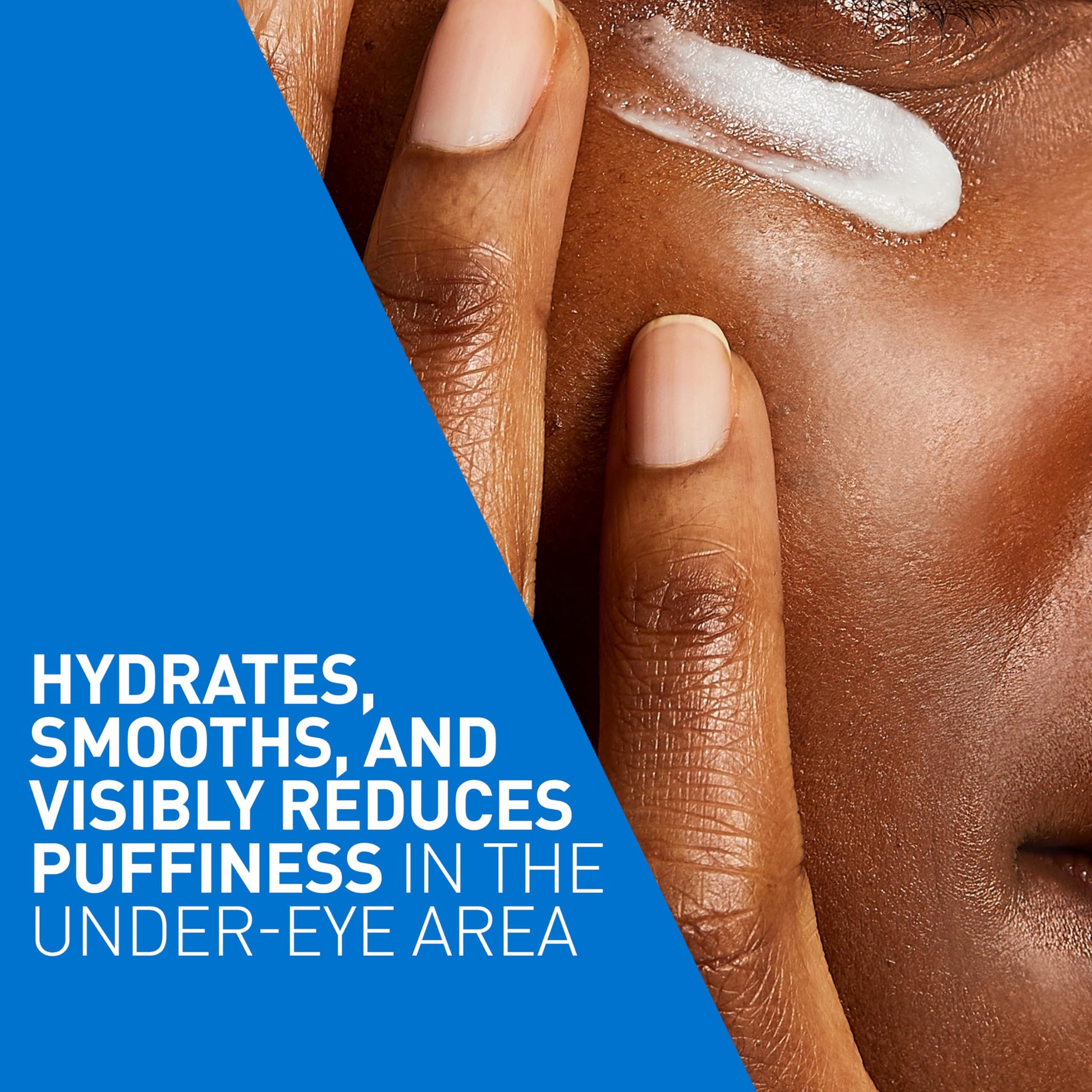 CeraVe - Crema reparadora para ojos, crema para bolsas y ojeras, con ácido hialurónico + niacinamida + complejo botánico marino, sin aceite y probada por oftalmólogos.