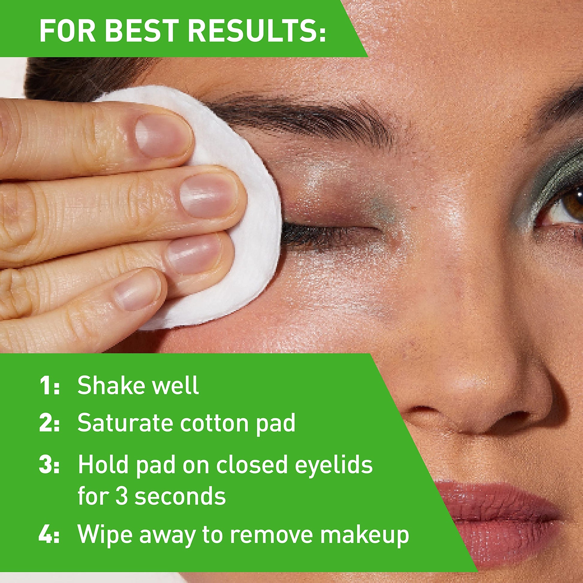 CeraVe - Removedor de maquillaje de ojos con ácido hialurónico y ceramidas, impermeable, no comedogénico, sin fragancia, no grasa y probado por oftalmólogos, 4 onzas