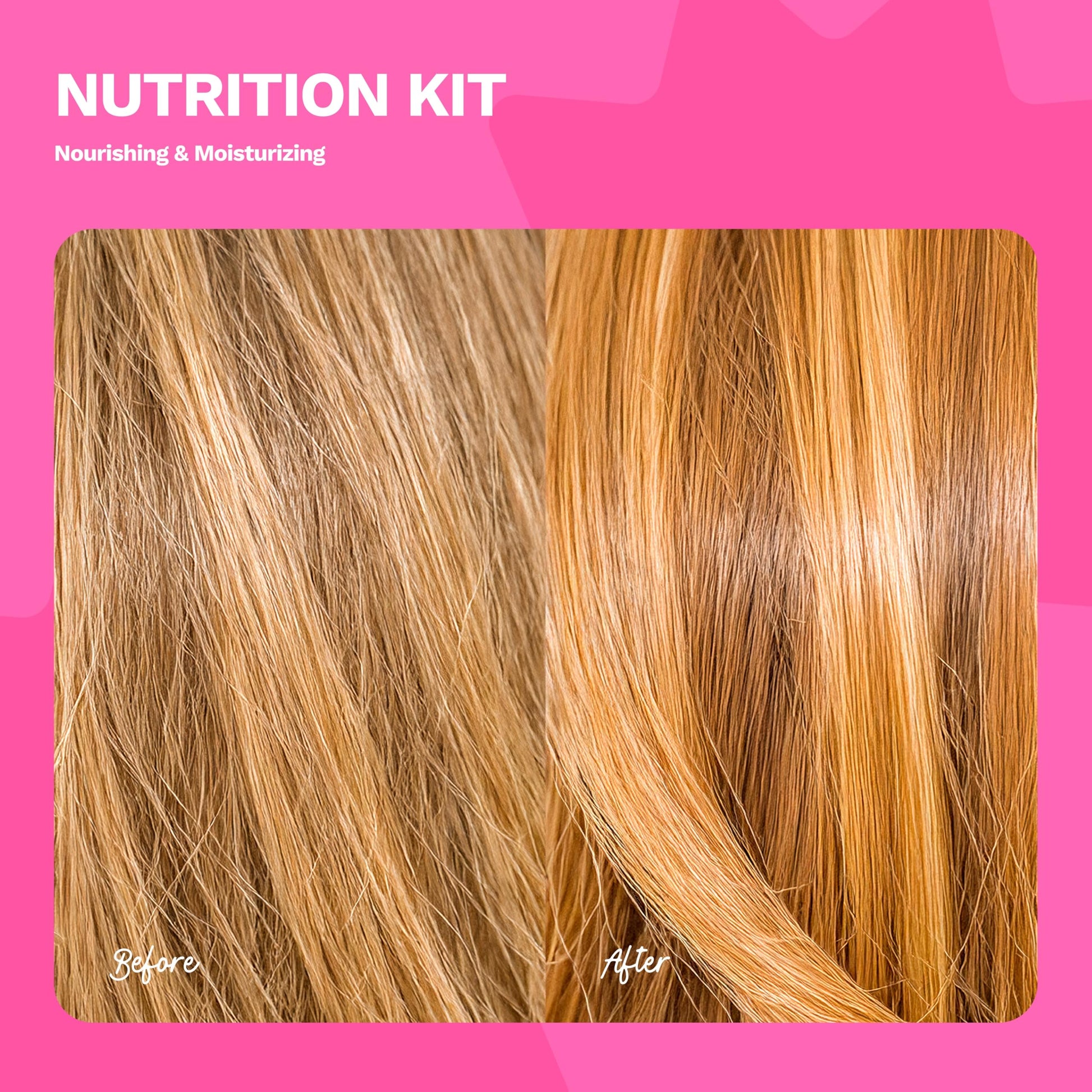 Ginger Milk - Kit de Nutrición para el Cuidado del Cabello. Fórmula a base de jengibre. Champú, Mascarilla Nutritiva Protección contra el calor y el sol. Libre de parabenos, sal, alcohol, sulfatos.